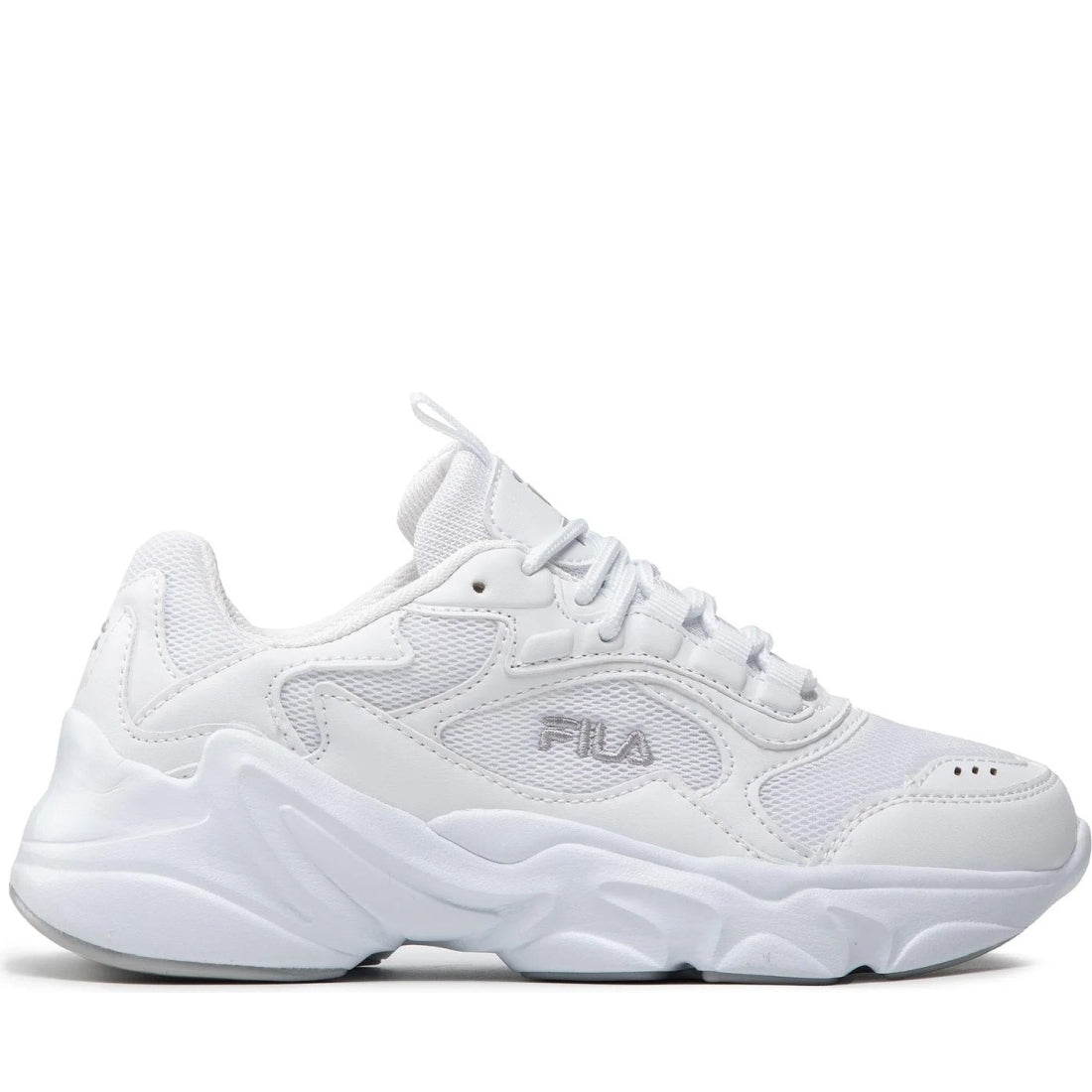 FILA womens white collene leisure trainers | Vilbury London