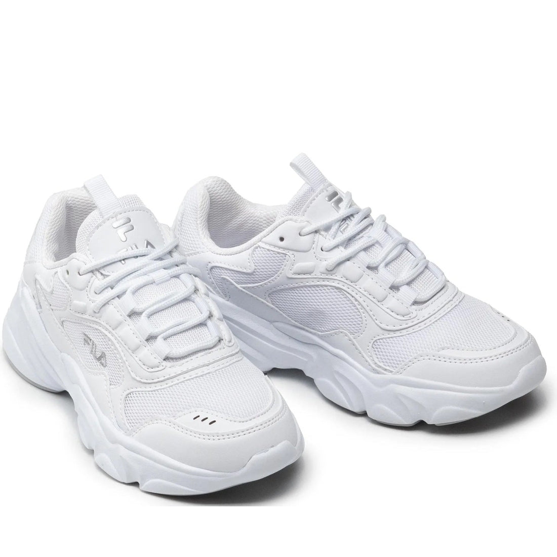 FILA womens white collene leisure trainers | Vilbury London