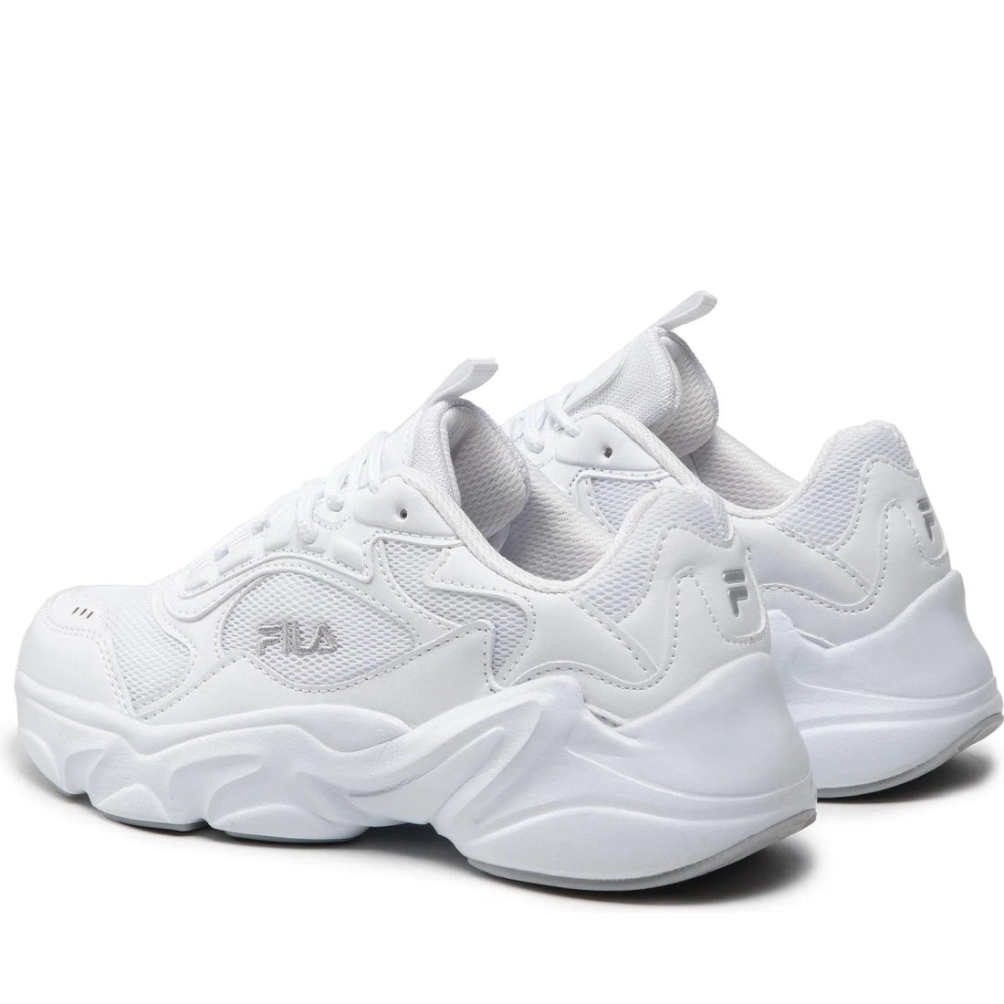 FILA womens white collene leisure trainers | Vilbury London