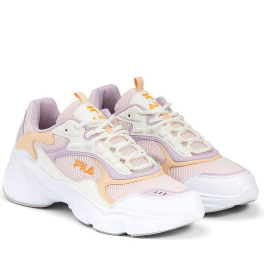 FILA womens mauve lavender fog collene leisure trainers | Vilbury London