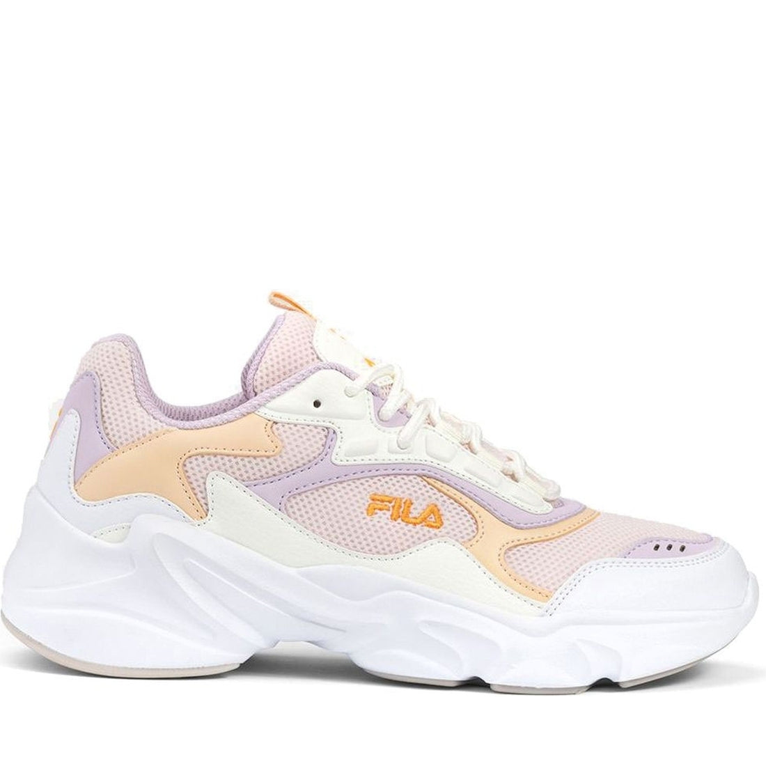 FILA womens mauve lavender fog collene leisure trainers | Vilbury London