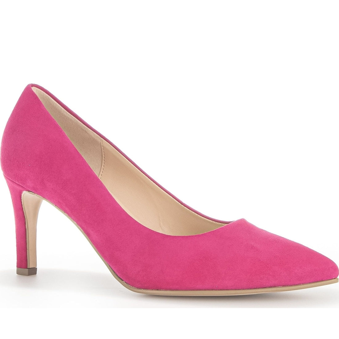 Gabor womens pink elegant closed pumps | Vilbury London