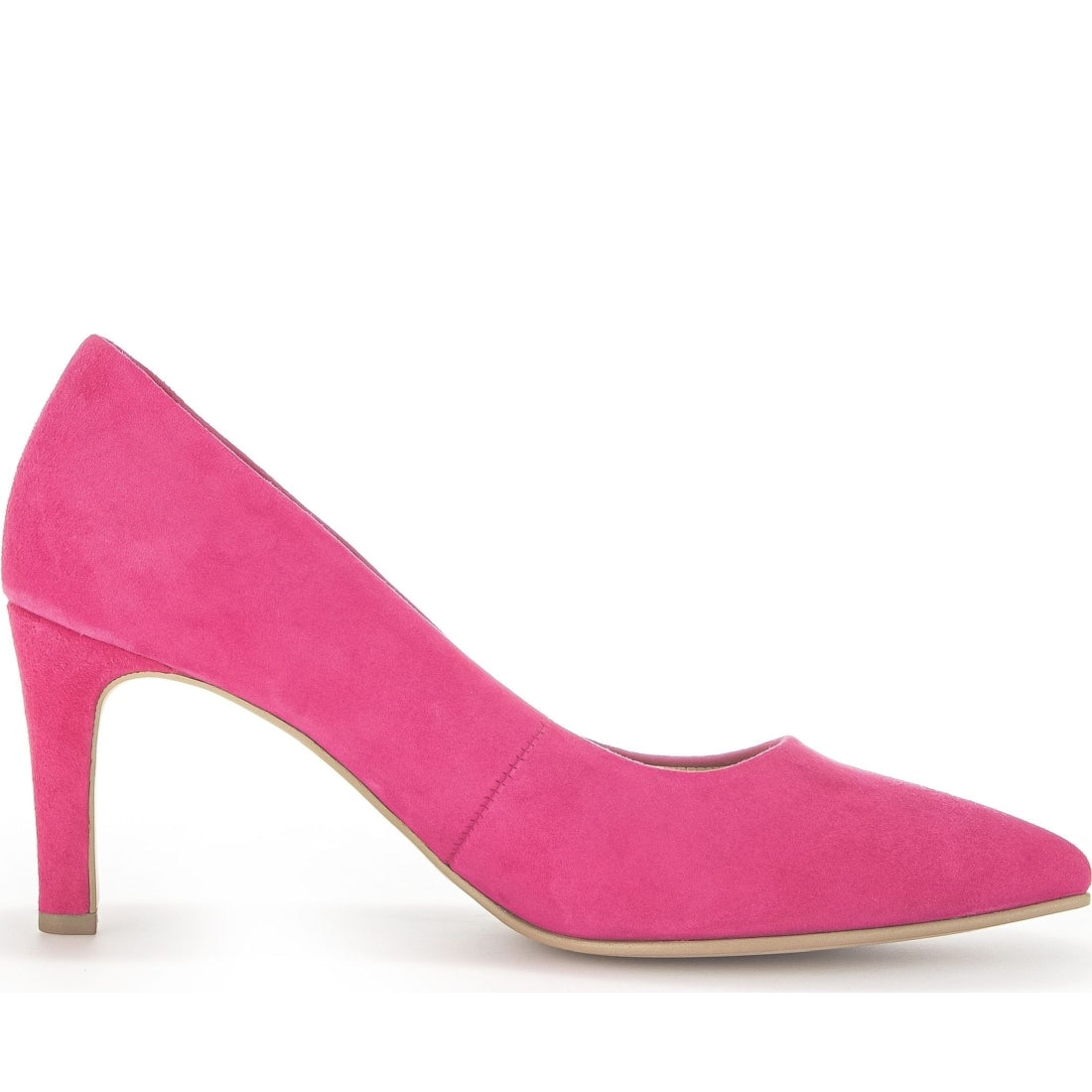 Gabor womens pink elegant closed pumps | Vilbury London