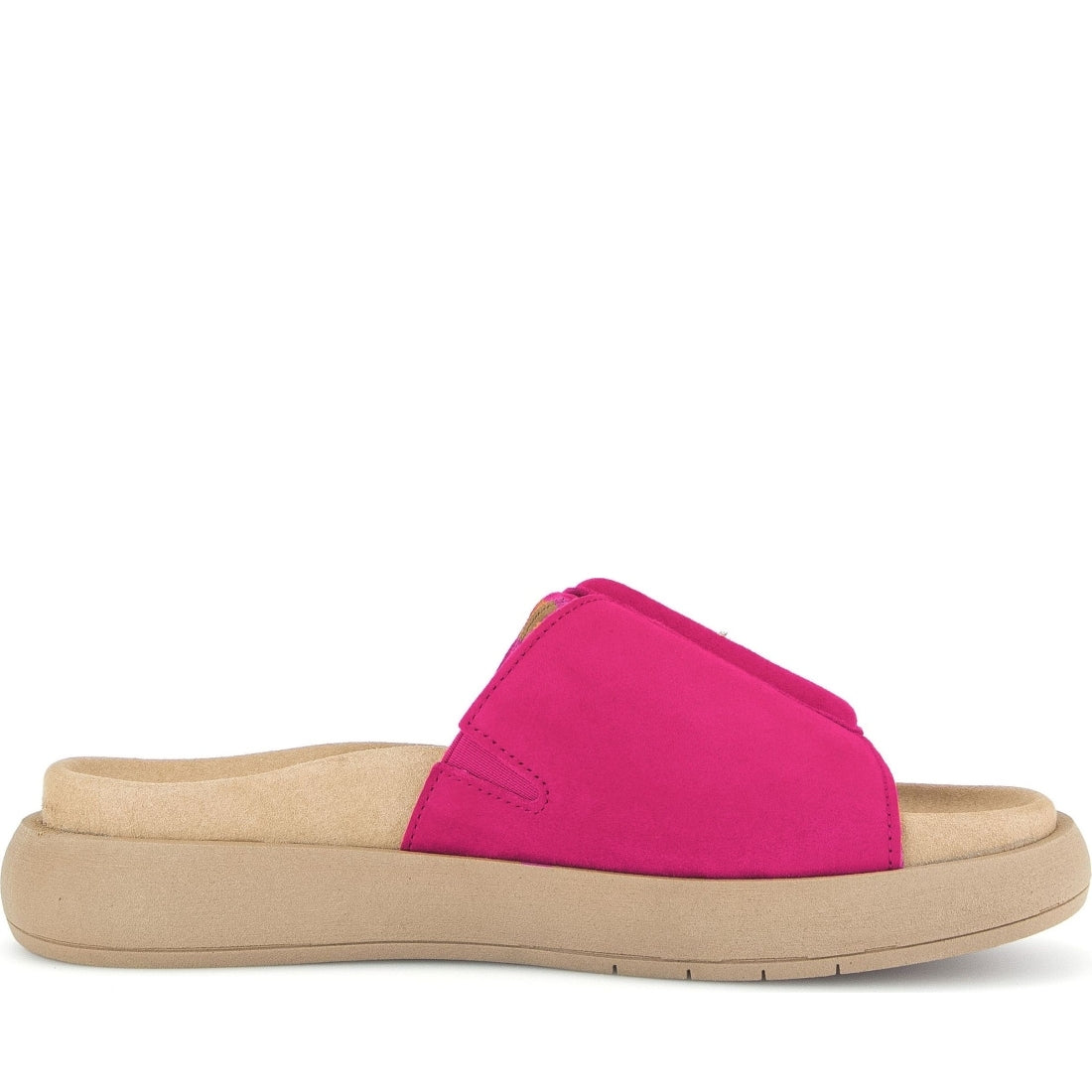 Gabor womens pink casual open slippers | Vilbury London