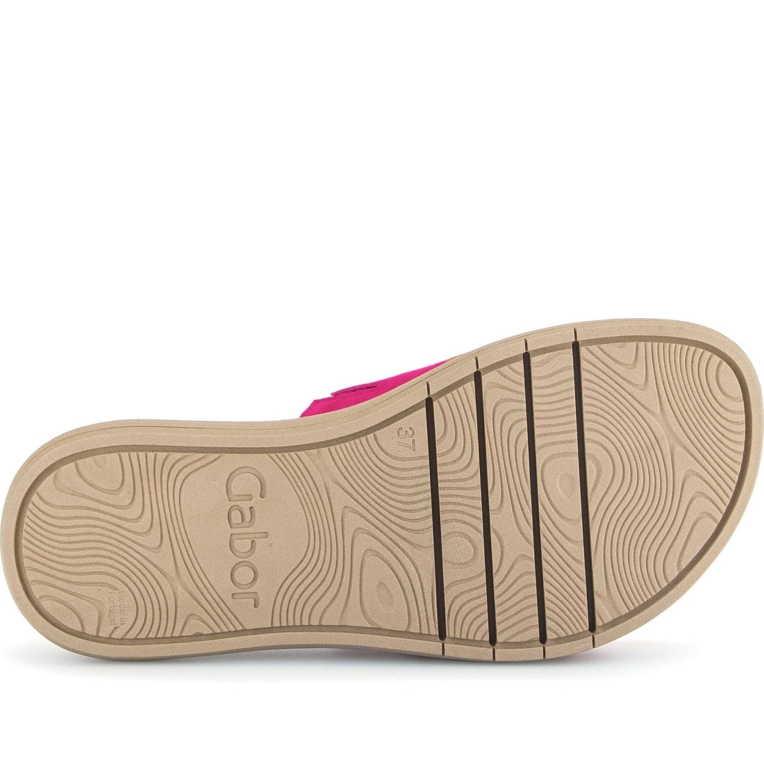 Gabor womens pink casual open slippers | Vilbury London