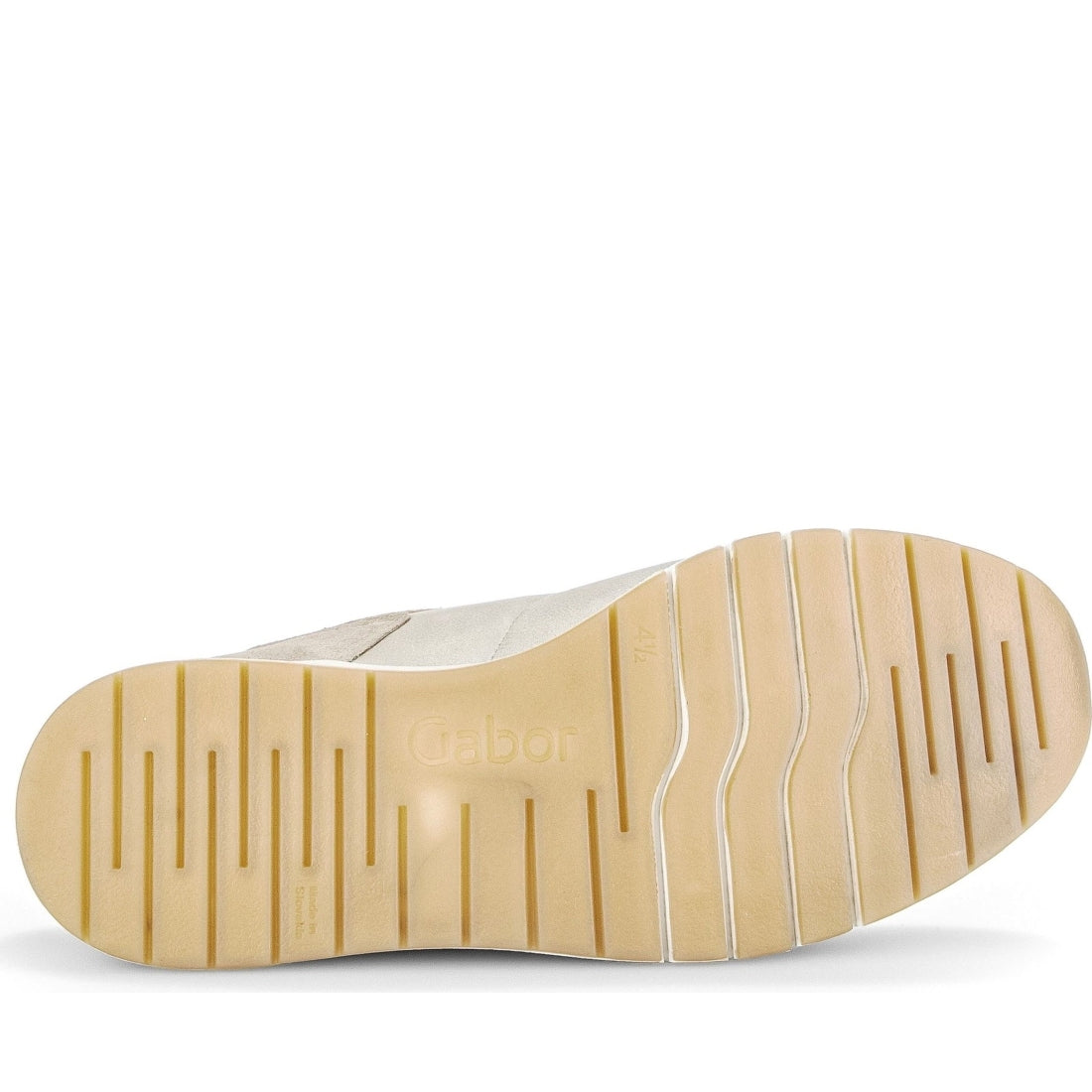 Gabor womens beige leisure trainers | Vilbury London