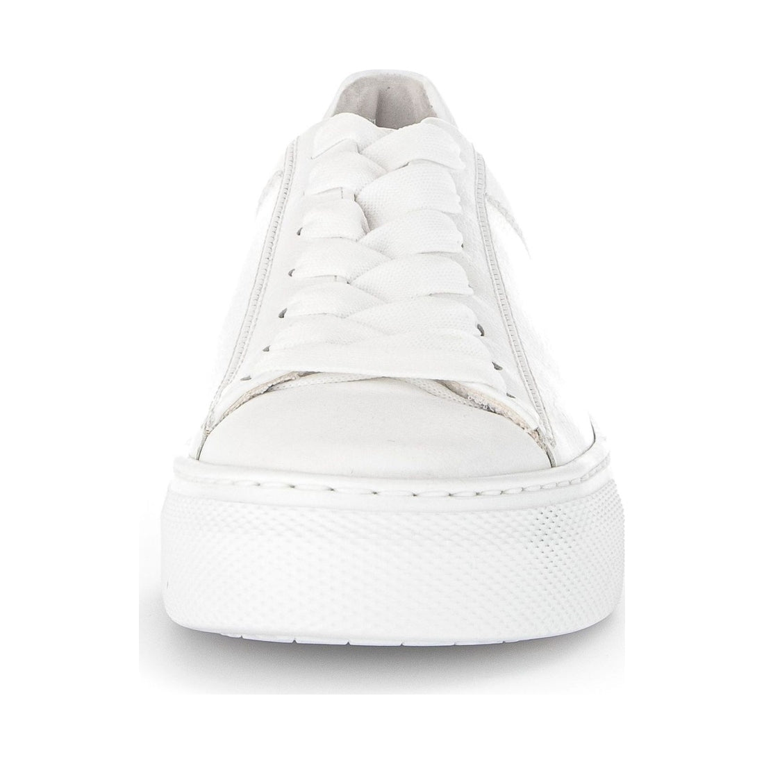 Gabor womens white leisure trainers | Vilbury London