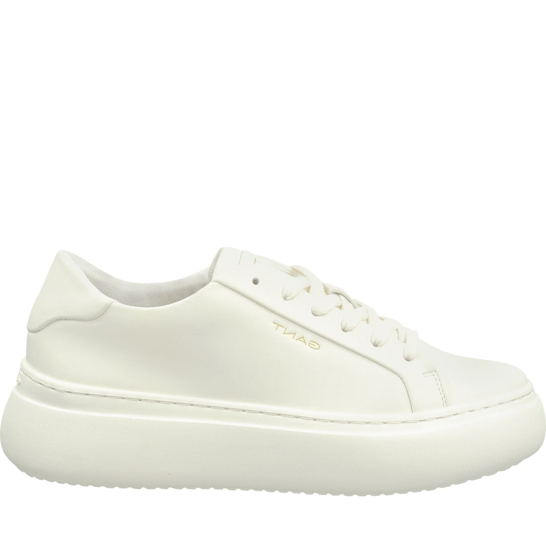 Gant womens g29 white jennise leisure trainers | Vilbury London