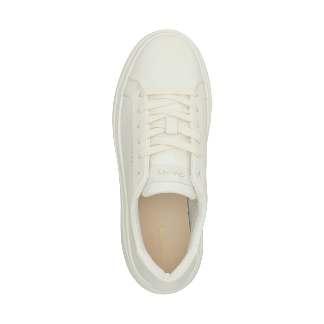 Gant womens g29 white jennise leisure trainers | Vilbury London