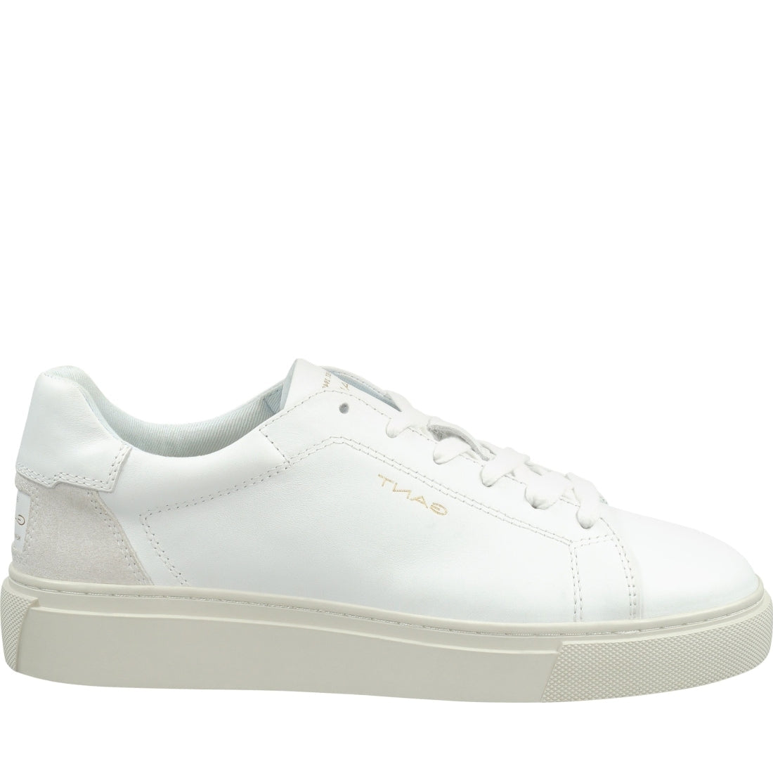 Gant womens g29 white julice leisure trainers | Vilbury London