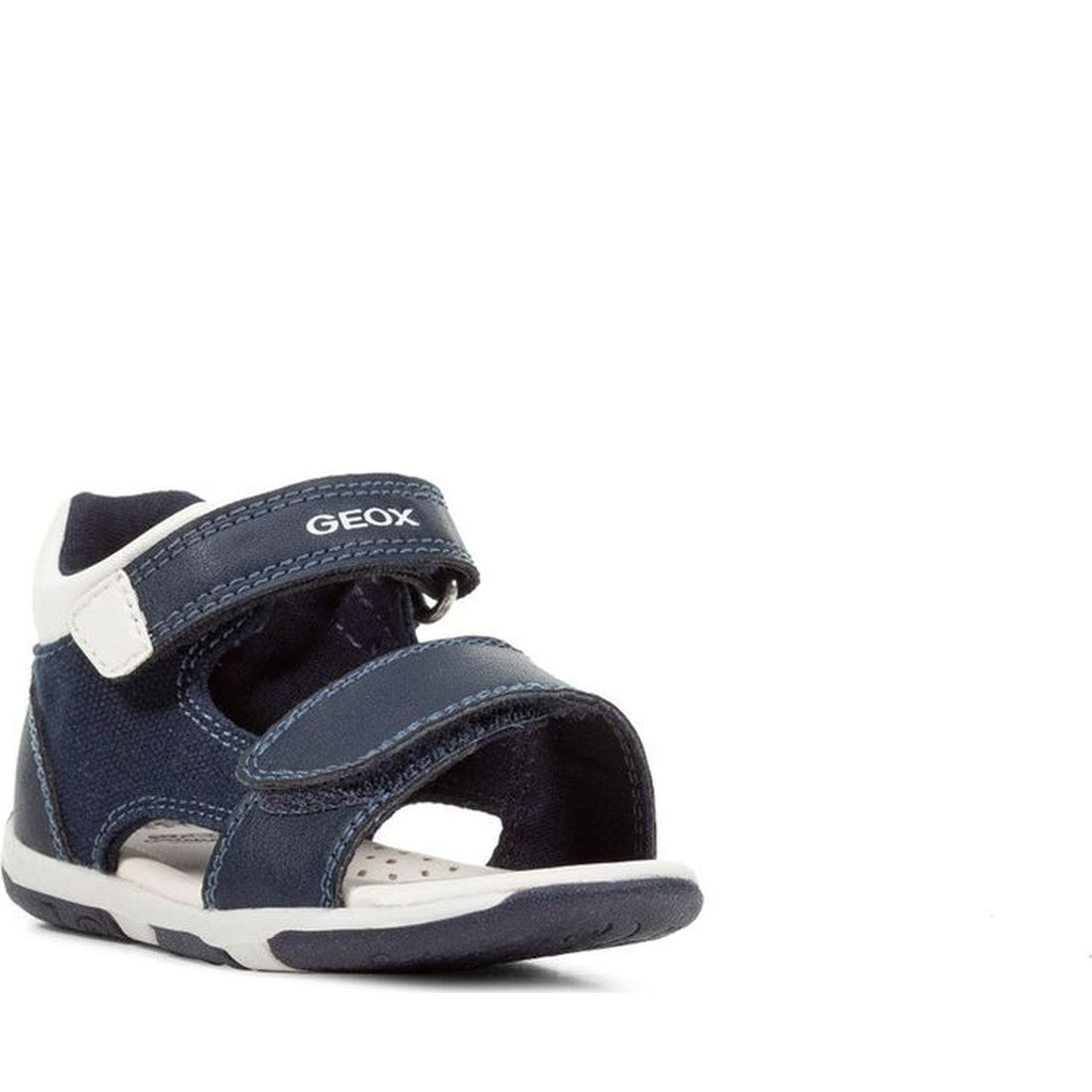 Geox boys navy, white sandal tapuz | Vilbury London