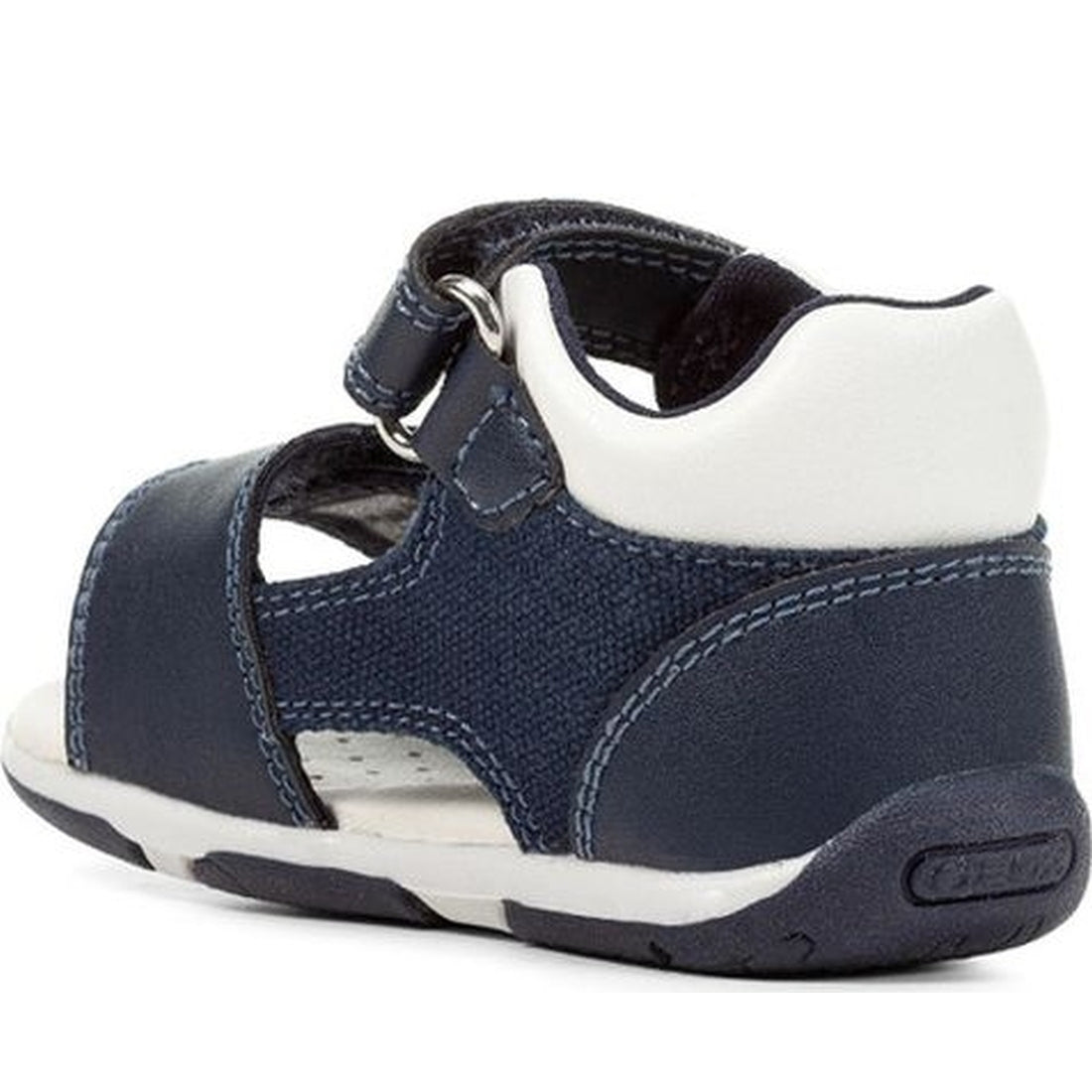 Geox boys navy, white sandal tapuz | Vilbury London