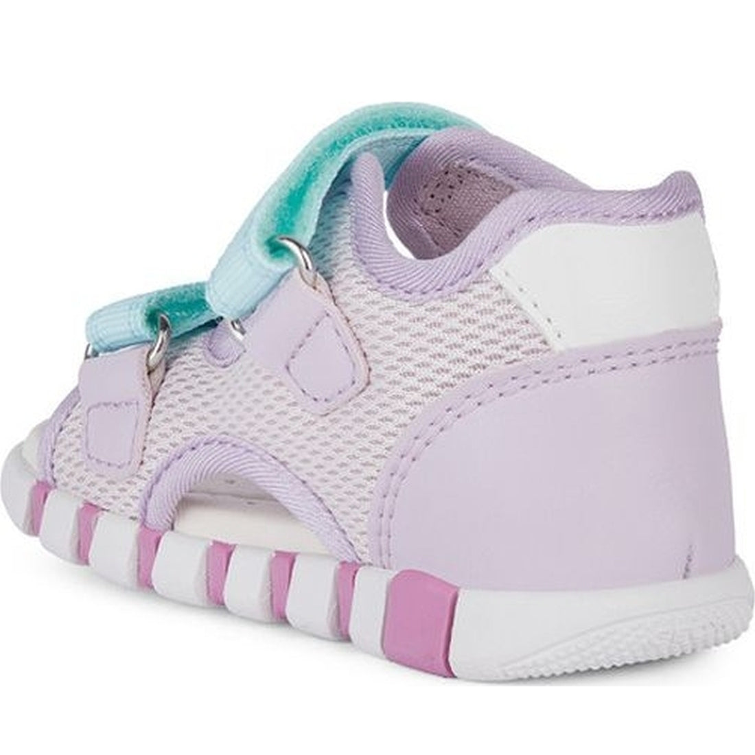 Geox girls pink, lilac sandal iupidoo | Vilbury London