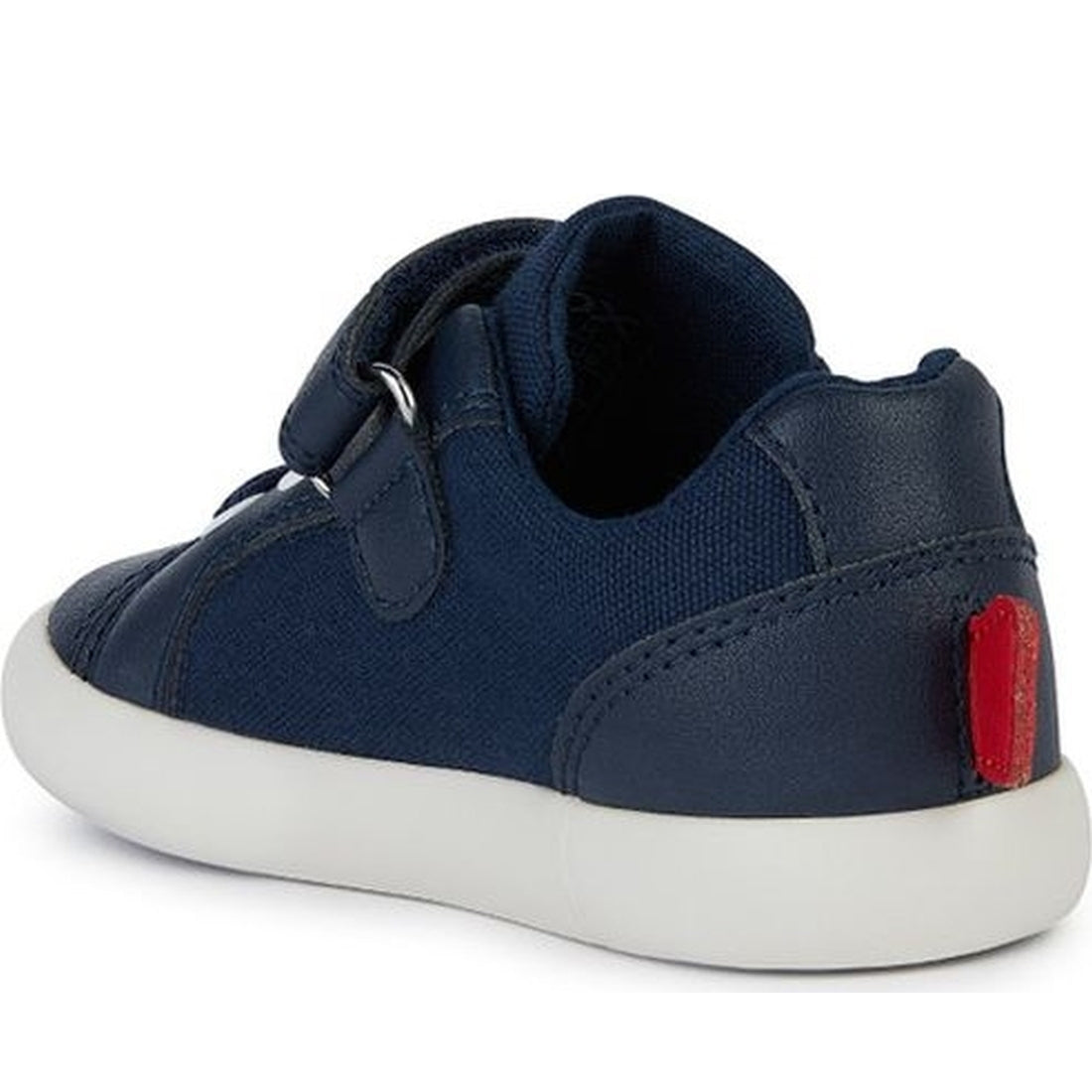 Geox boys navy, red gisli sneakers | Vilbury London