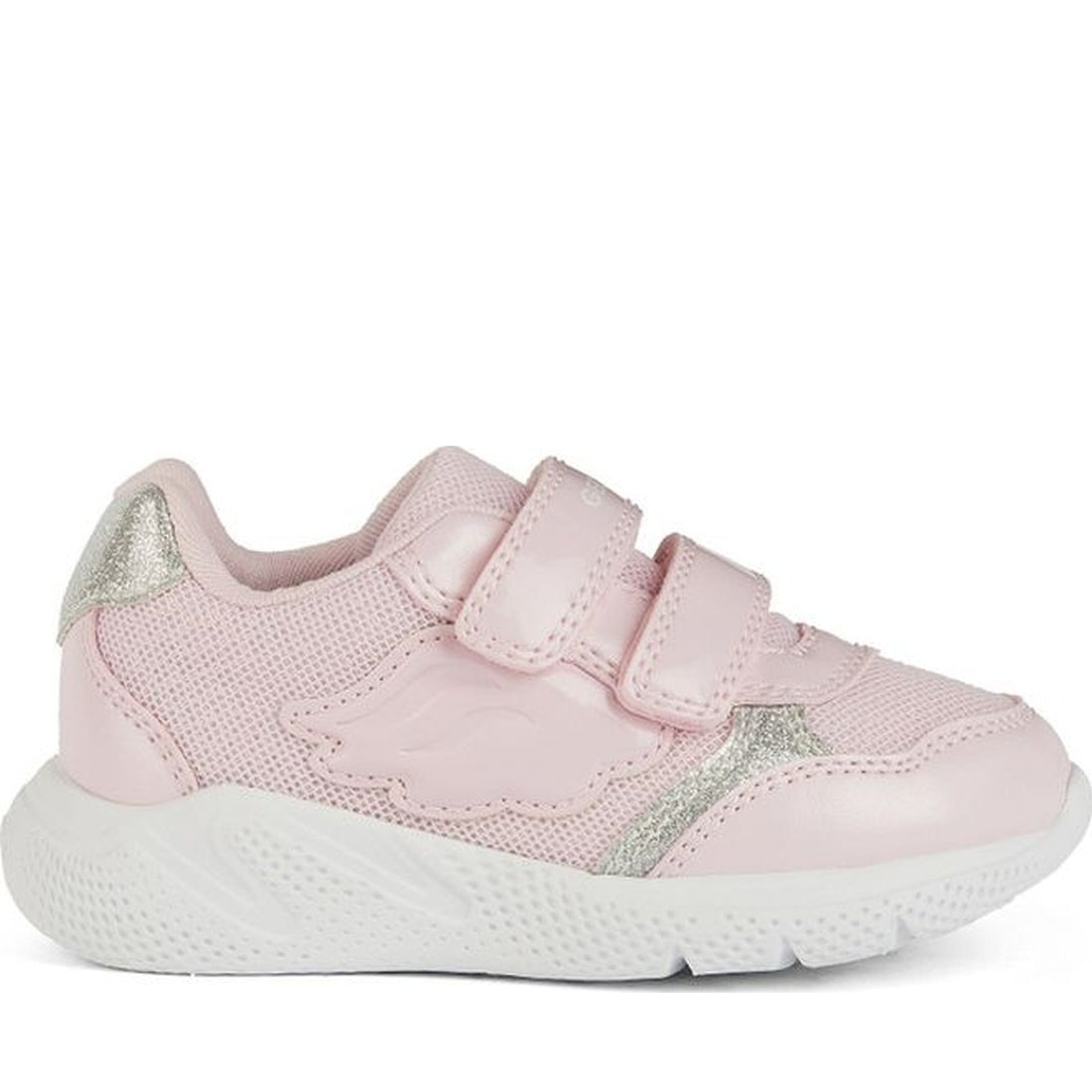 Geox girls pink sprintye sneakers | Vilbury London