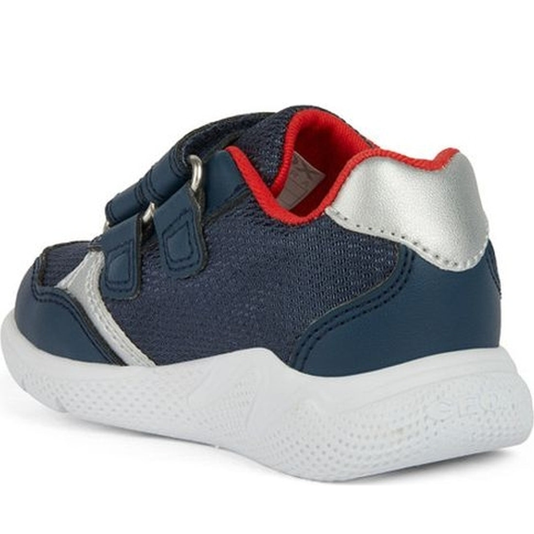 Geox boys navy, red sprintye sneakers | Vilbury London