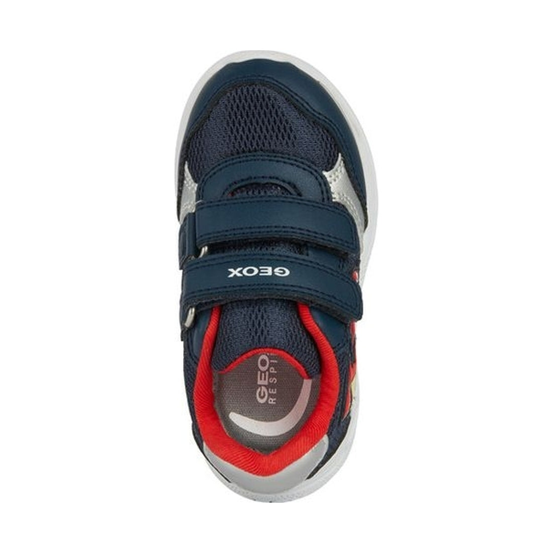 Geox boys navy, red sprintye sneakers | Vilbury London