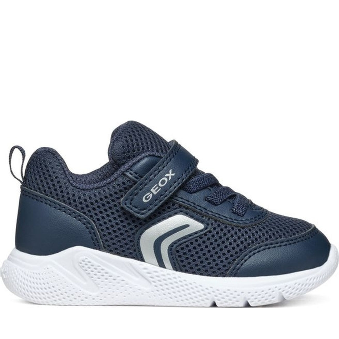 Geox boys navy sprintye sneakers | Vilbury London