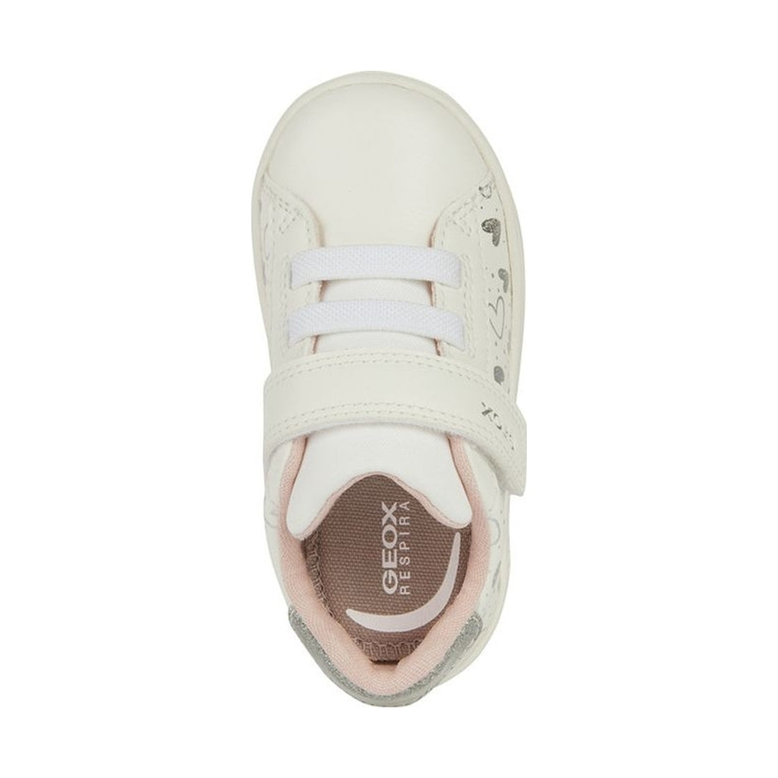 eclyper sneakers white silver