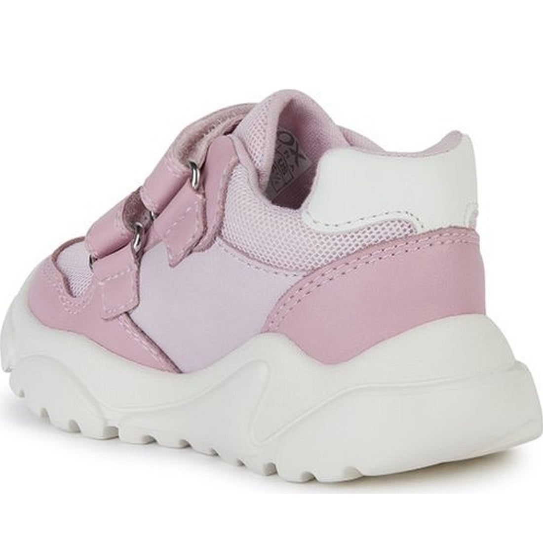 Geox girls pink ciufciuf sneakers | Vilbury London