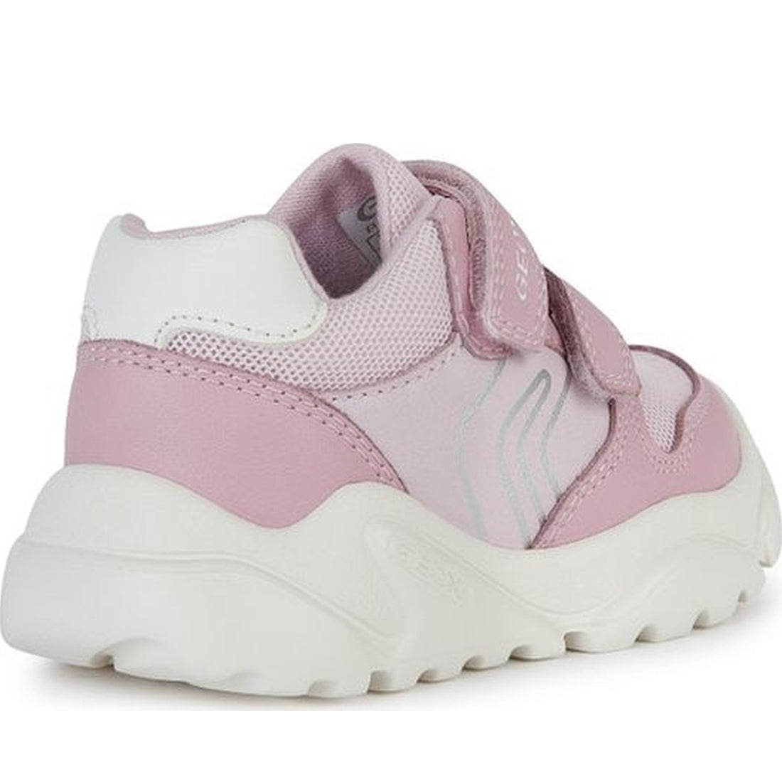 Geox girls pink ciufciuf sneakers | Vilbury London