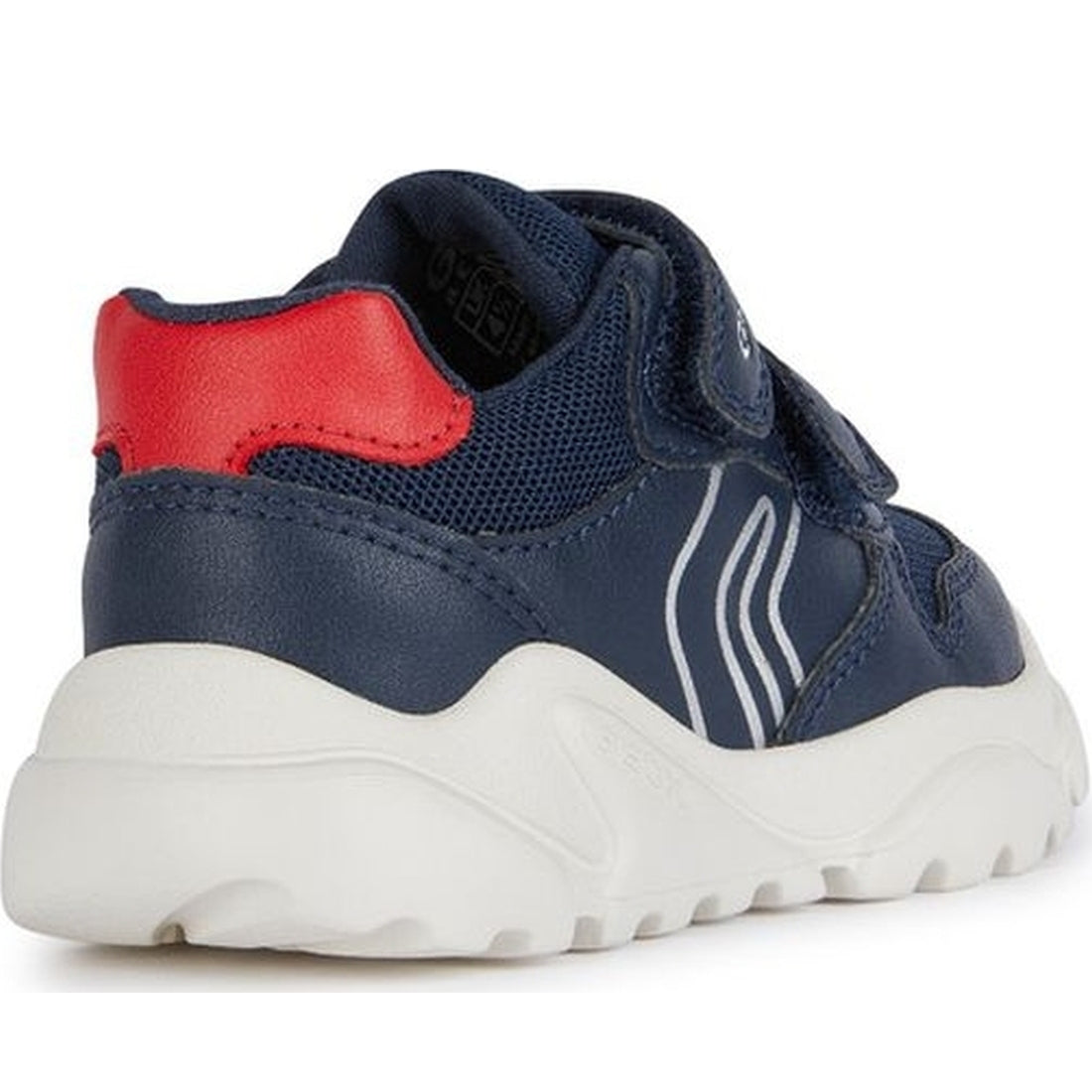 Geox boys navy, red ciufciuf sneakers | Vilbury London