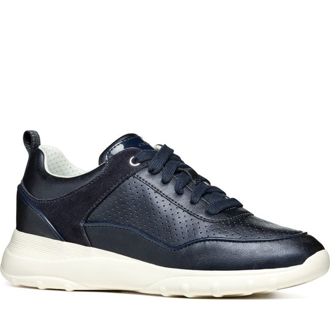 Geox womens dk jeans alleniee sneakers | Vilbury London