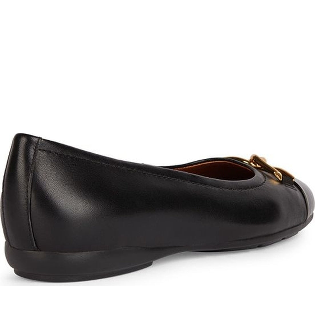 Geox womens black annytah ballerina | Vilbury London