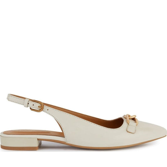 Geox womens lt sand charyssa ballerina | Vilbury London