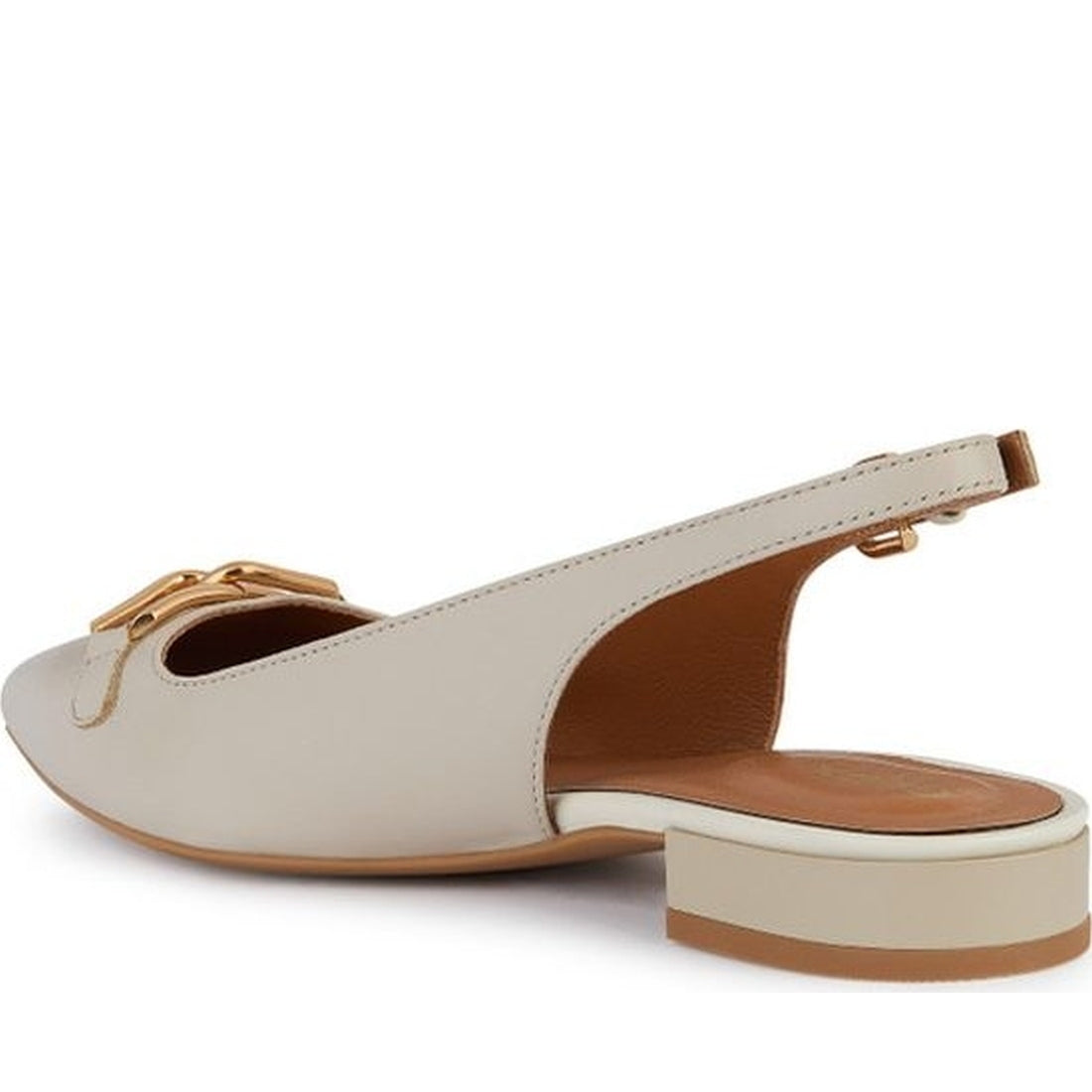 Geox womens lt sand charyssa ballerina | Vilbury London