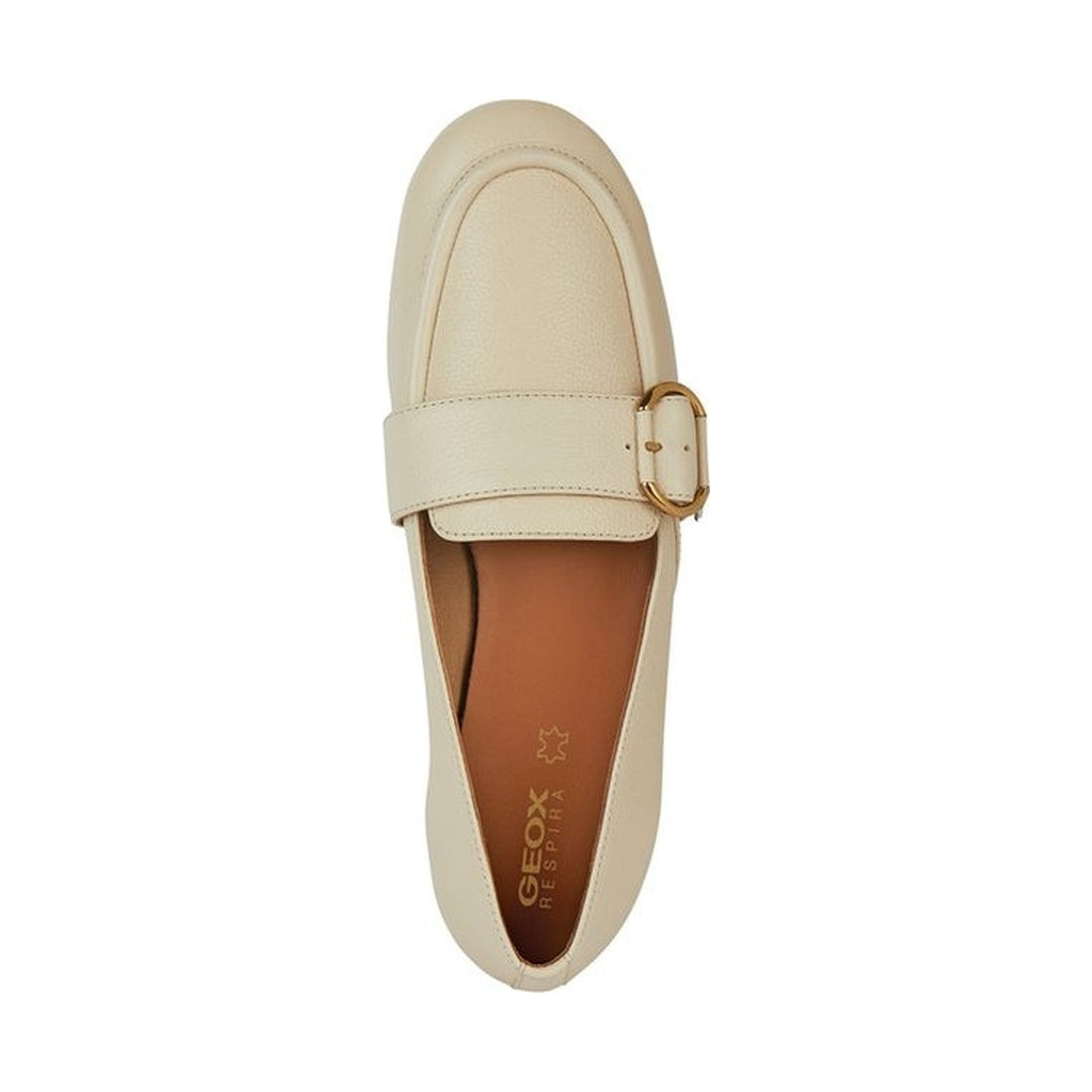 Geox womens lt sand palmaria moccasins | Vilbury London