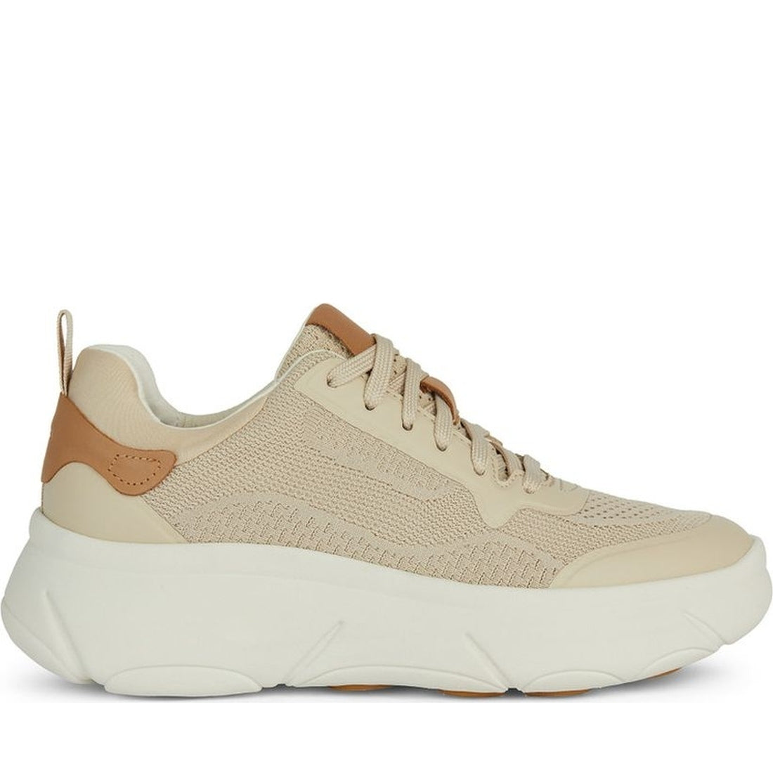 Geox womens lt sand nebula 2.0 sneakers | Vilbury London