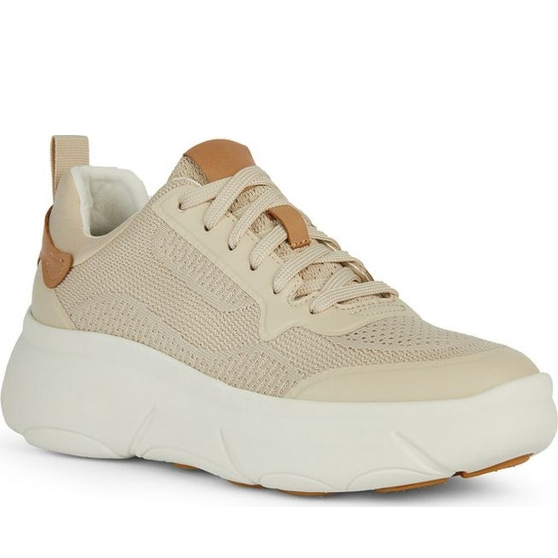 Geox womens lt sand nebula 2.0 sneakers | Vilbury London