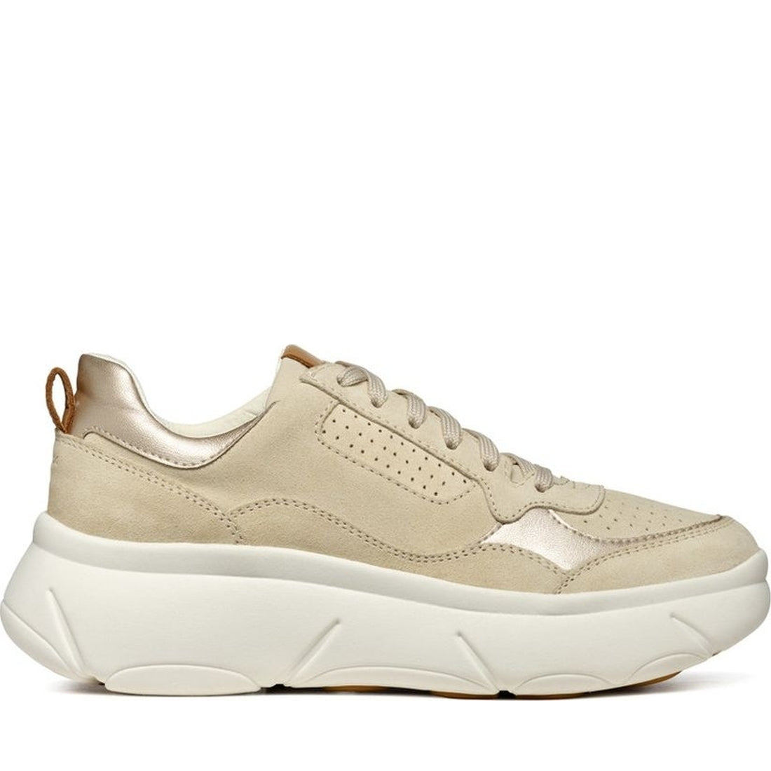 Geox womens lt sand nebula 2.0 sneakers | Vilbury London