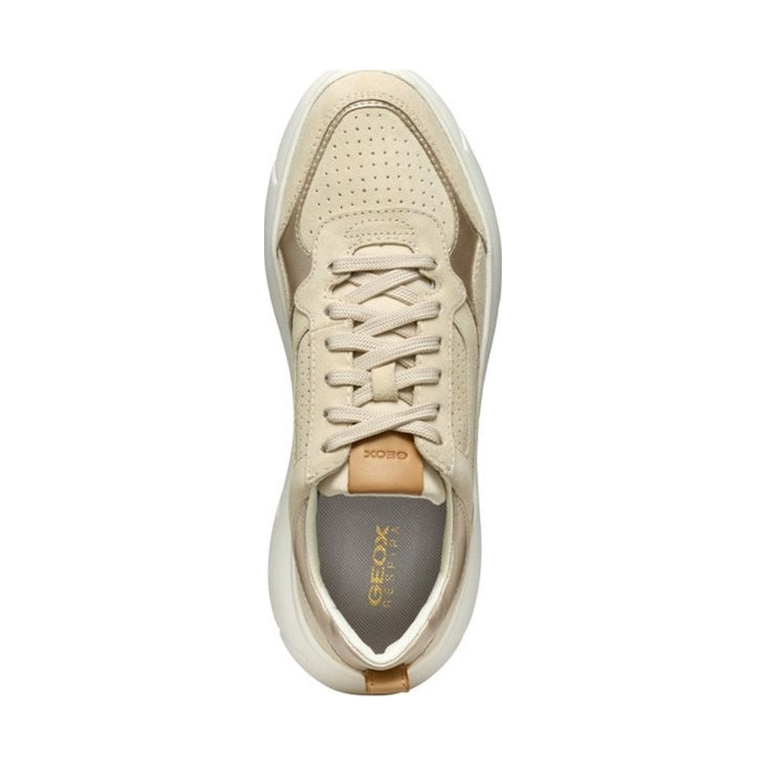 Geox womens lt sand nebula 2.0 sneakers | Vilbury London