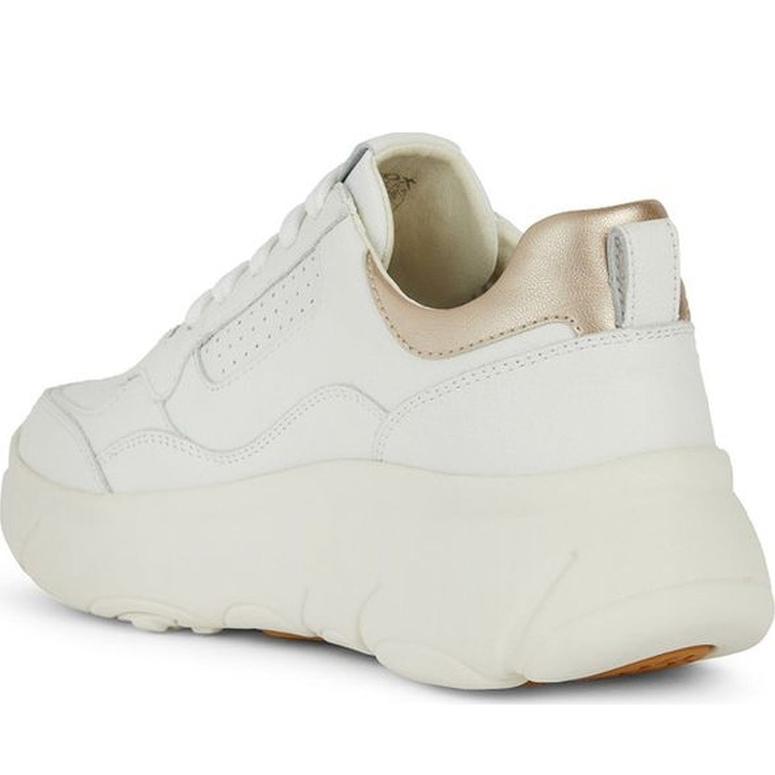 Geox womens white nebula 2.0 sneakers | Vilbury London