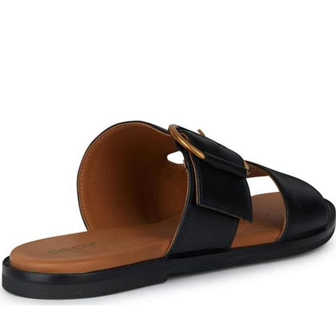 Geox womens black naileen sandals | Vilbury London