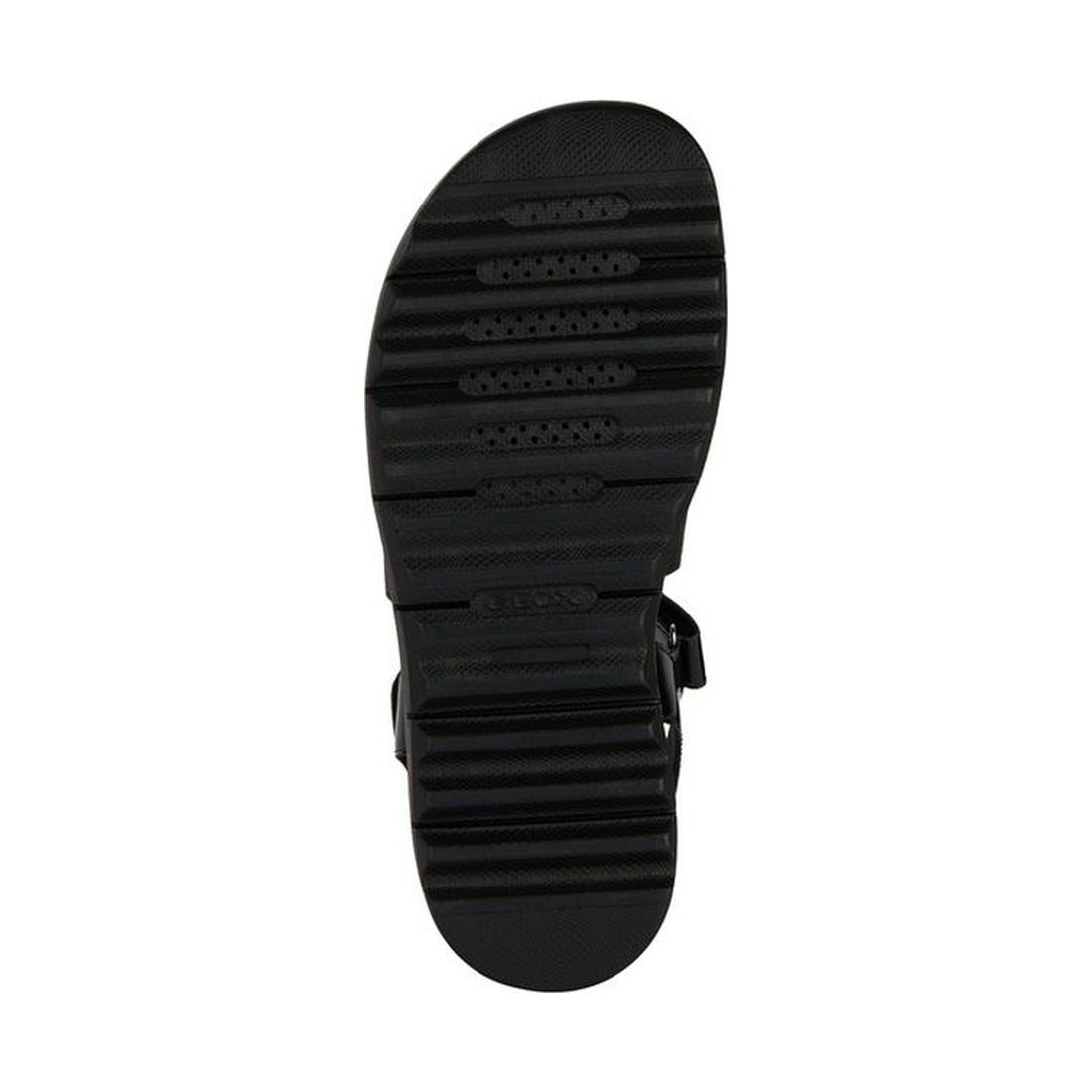 Geox womens black xand 2.1s sandals | Vilbury London