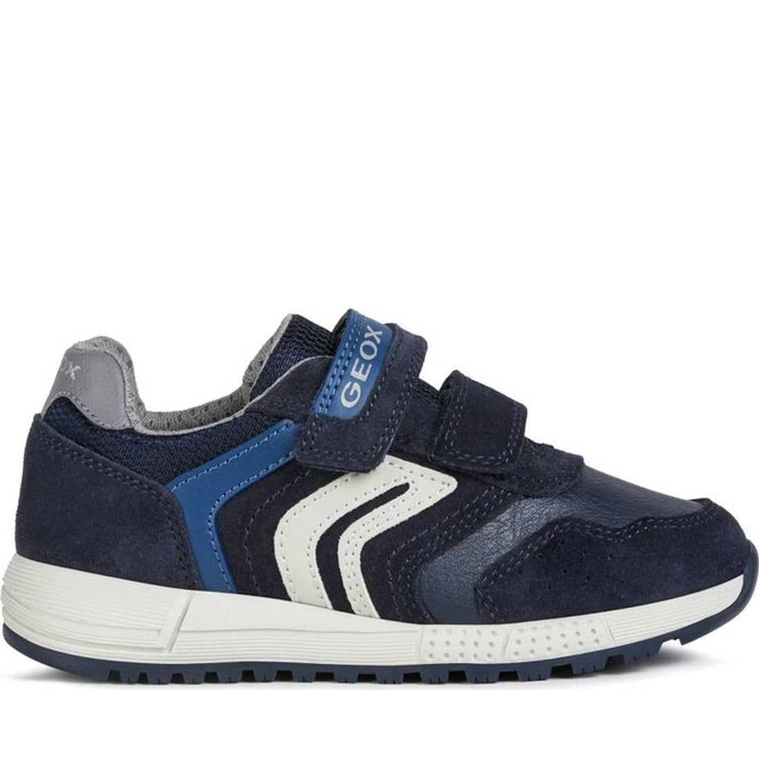 Geox boys navy, dk avio alben sneakers | Vilbury London