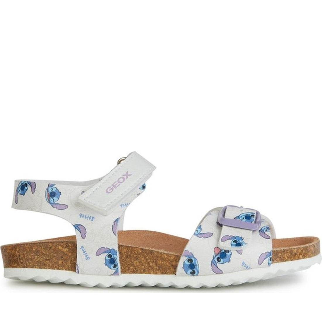 Geox girls lt ivory, avio adriel sandals | Vilbury London