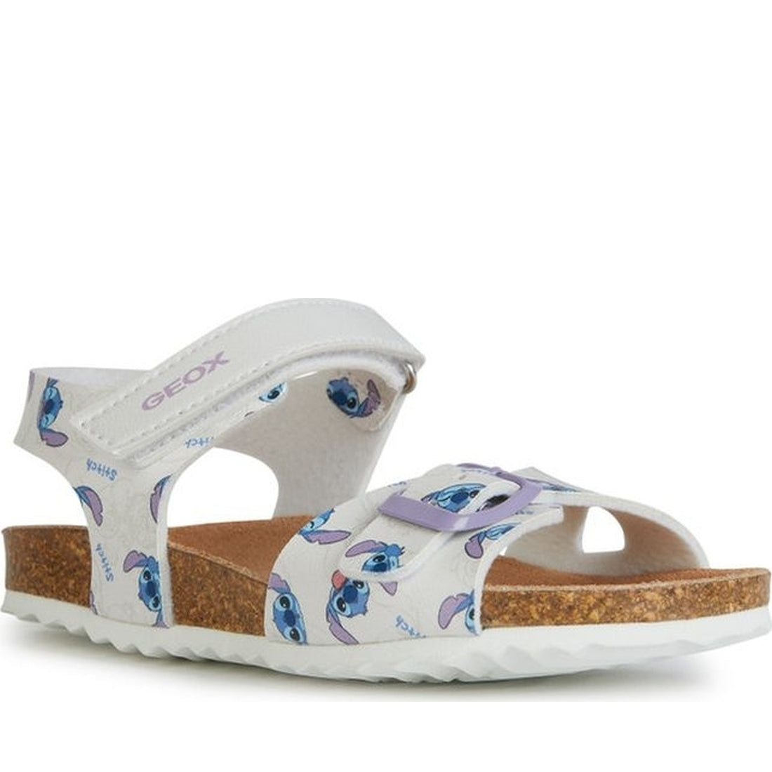 Geox girls lt ivory, avio adriel sandals | Vilbury London