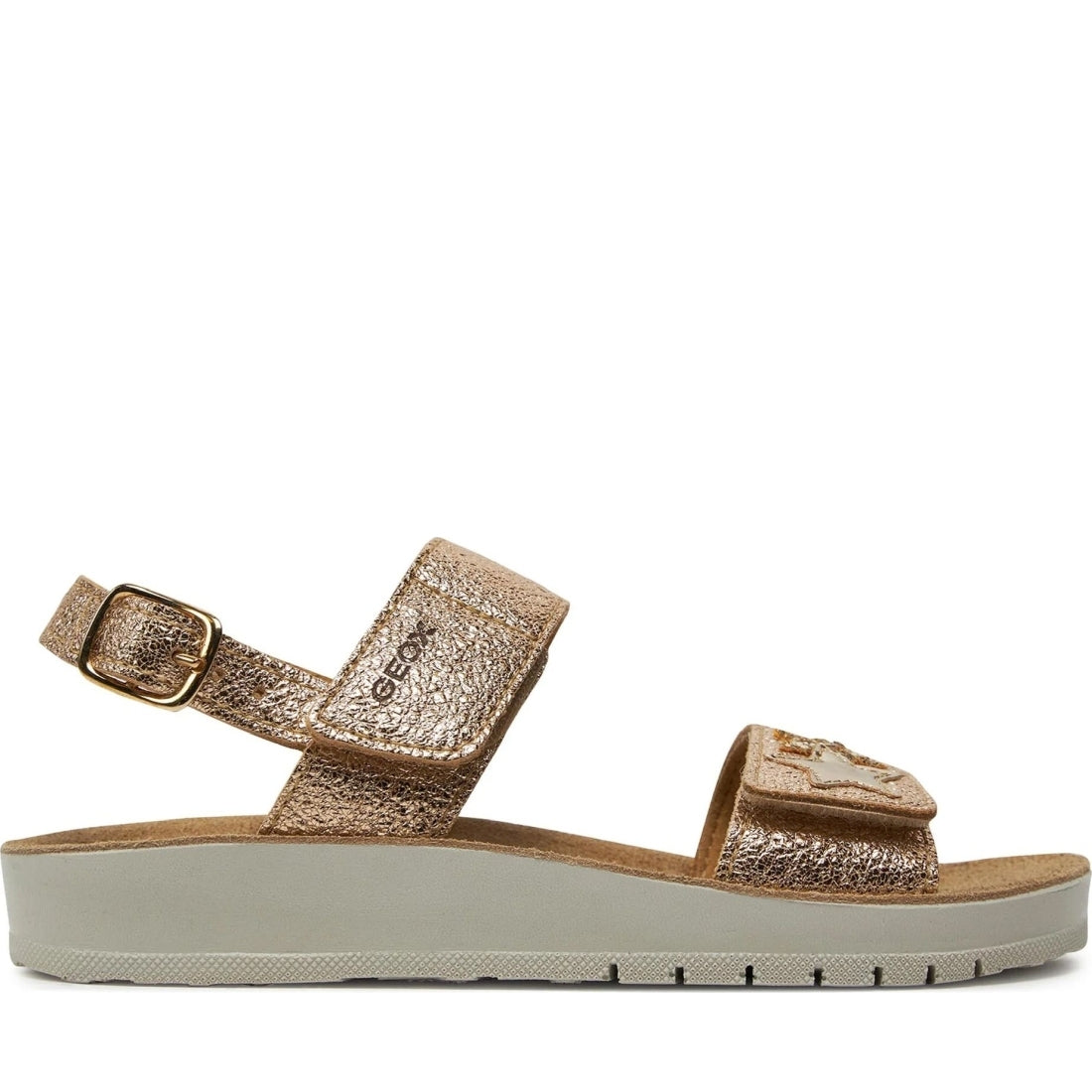 Geox girls gold sandal costarei | Vilbury London