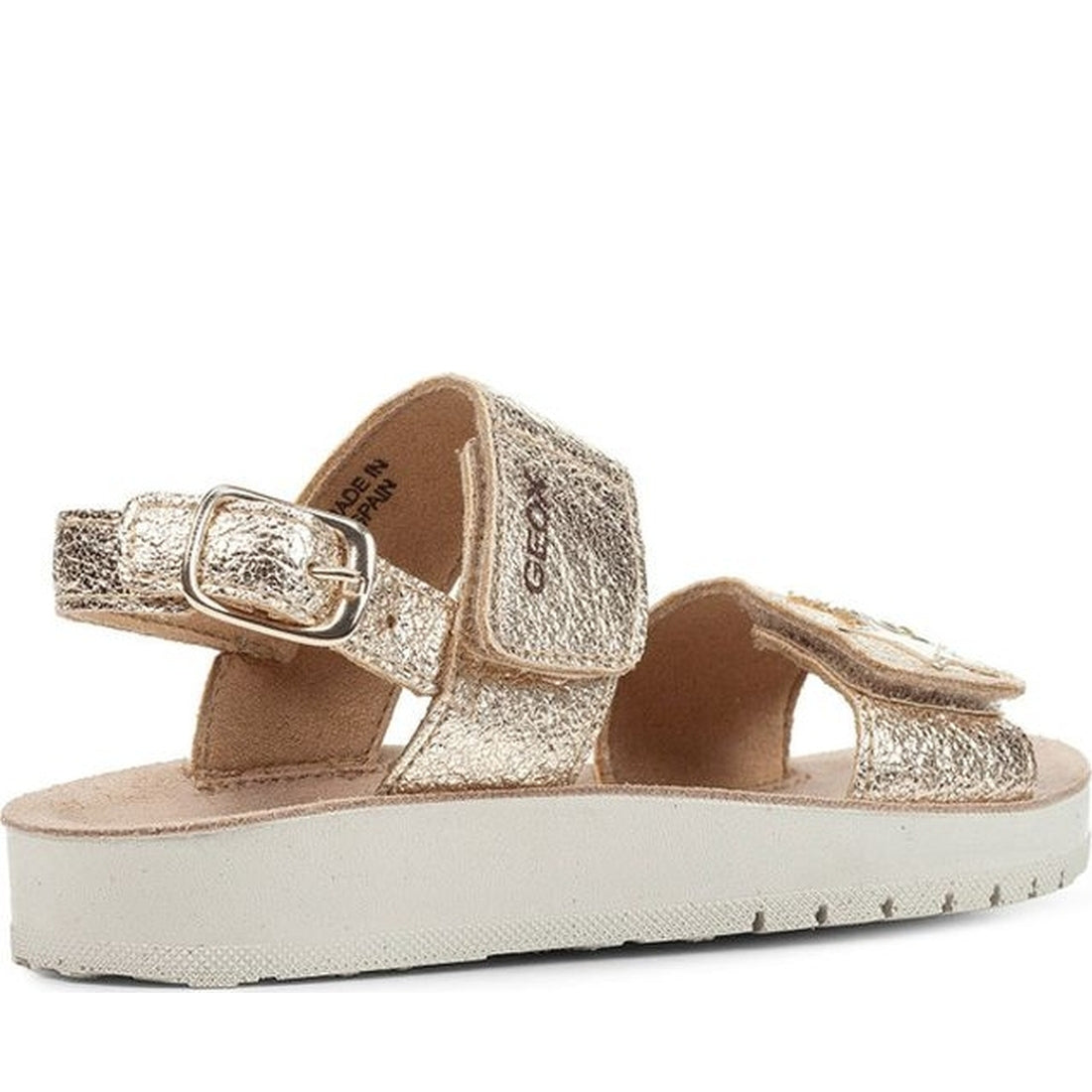 Geox girls gold sandal costarei | Vilbury London