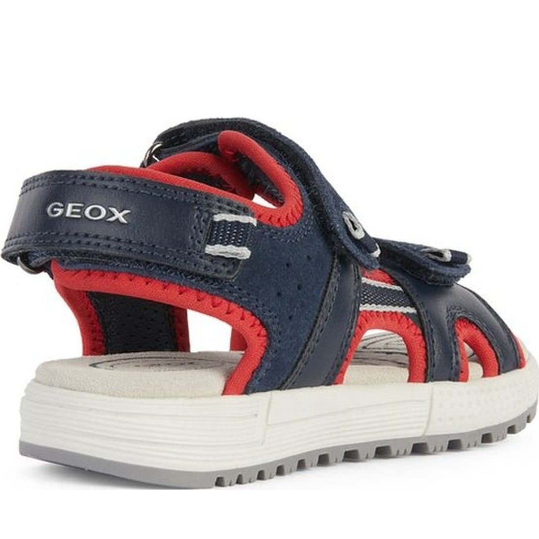 Geox boys navy, red sandal alben | Vilbury London