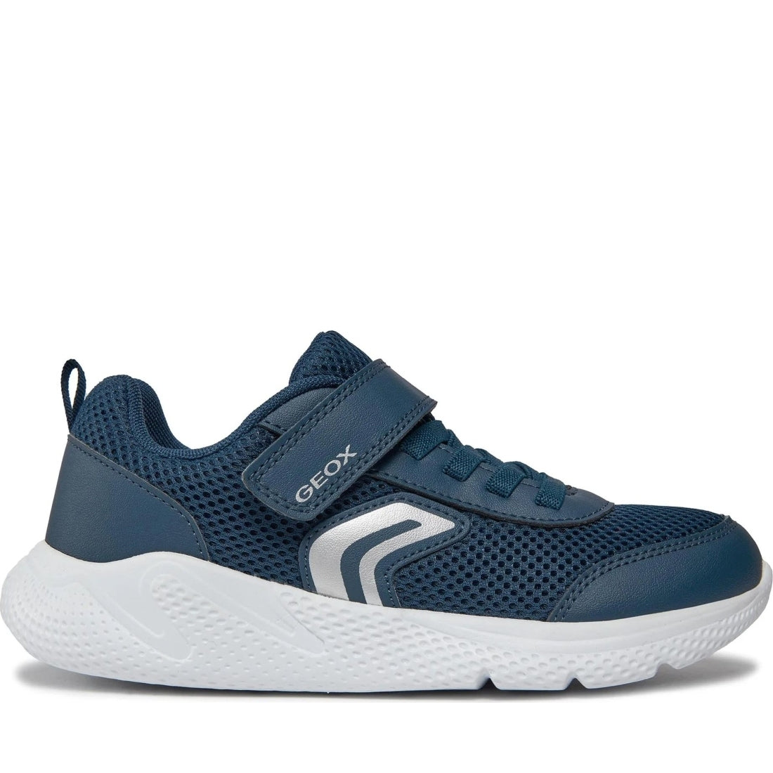 Geox boys navy sprintye sneakers | Vilbury London