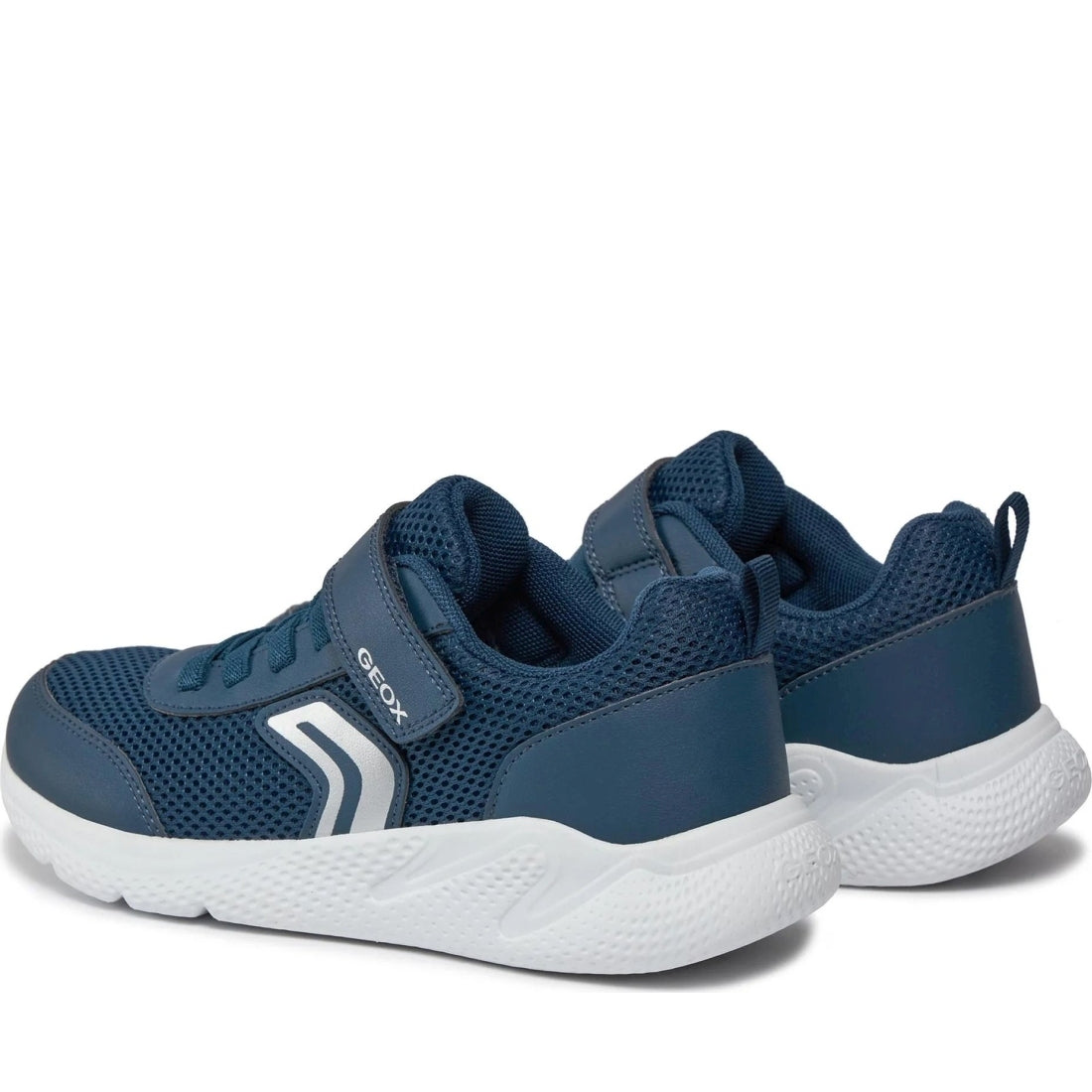 Geox boys navy sprintye sneakers | Vilbury London