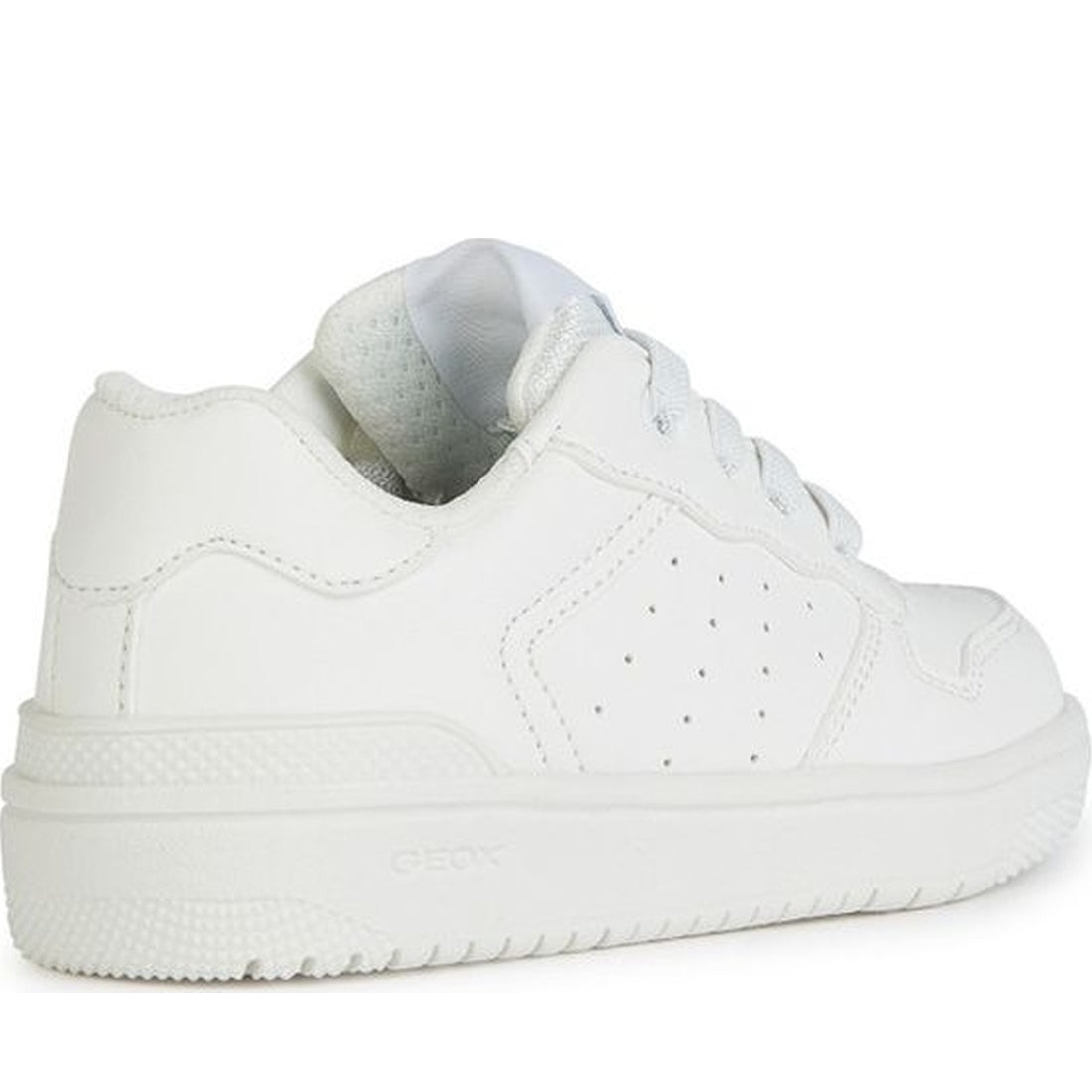 Geox girls white washiba sneakers | Vilbury London