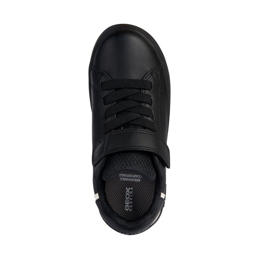 Geox boys black eclyper sneakers | Vilbury London