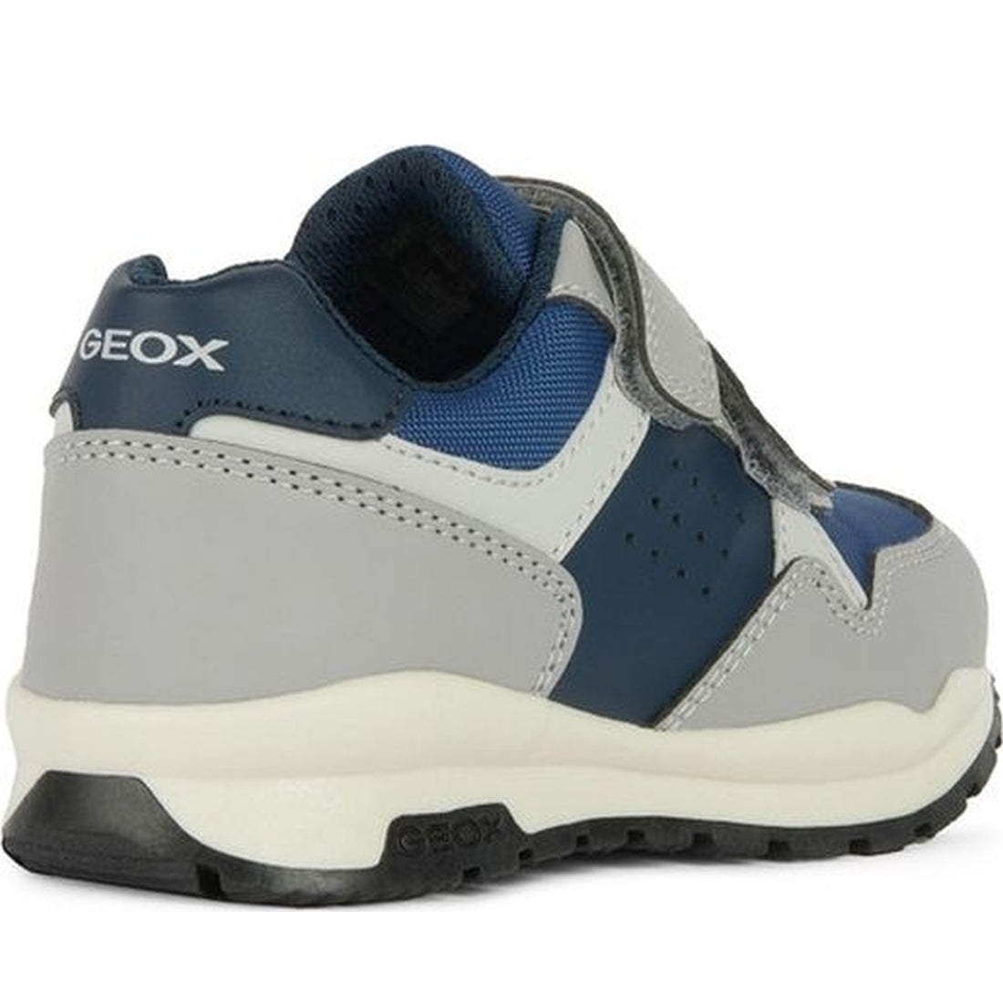 Geox boys grey, navy pavel sneakers | Vilbury London