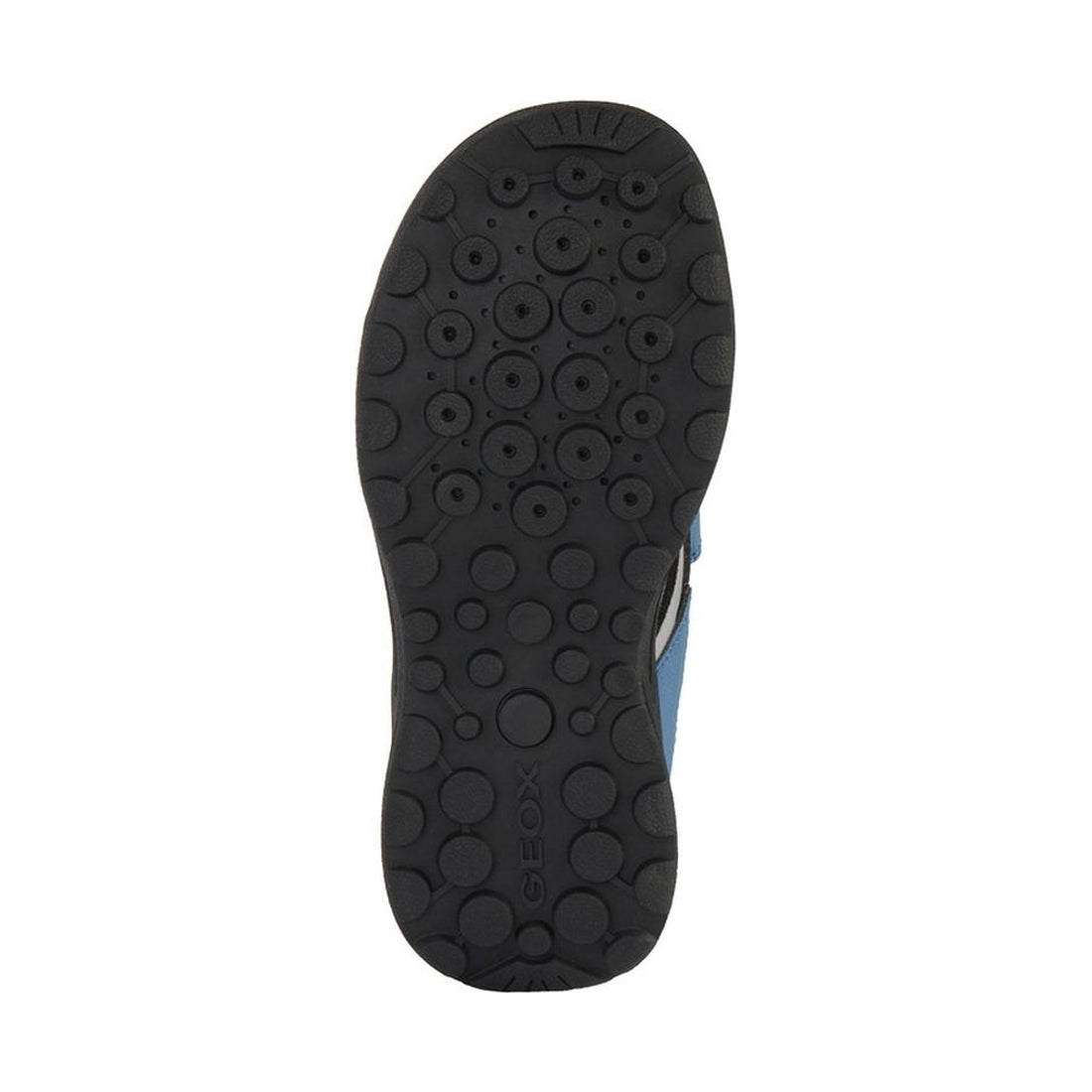 Geox boys lt blue, black vaniett sandals | Vilbury London